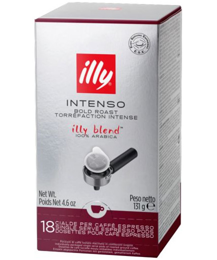 Illy Serving Monodose 18 Cialde Intenso gr.131