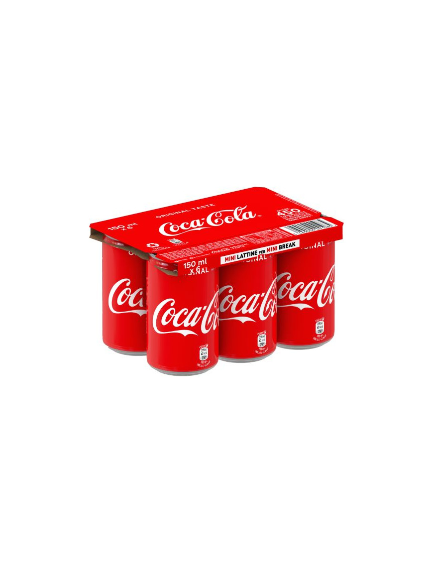 Coca Cola Mini Lattina cl.15X6