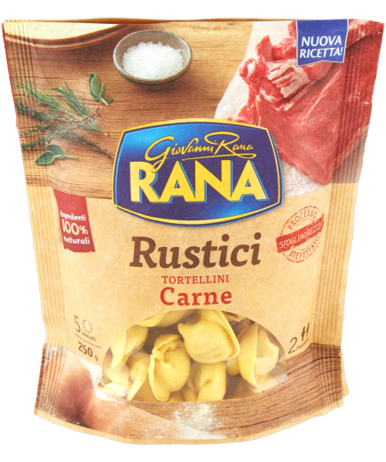 I Rustici Rana Sfoglia Grezza Tortellini Carne gr.250