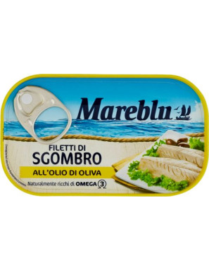 Mareblu Sgombro O.O.90 gr.Lattina