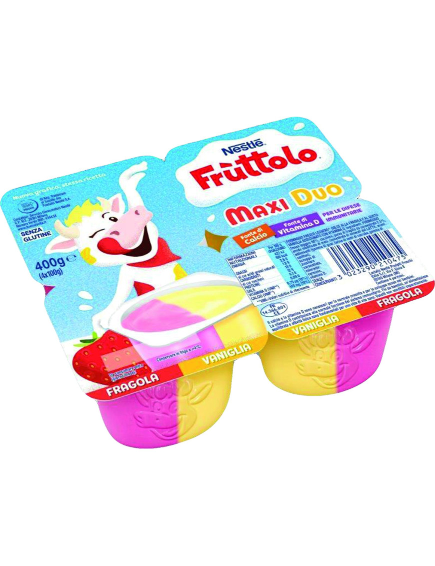 NESTLE FRUTTOLO MAXIDUO FRAG/VANIGLIA G.100X4