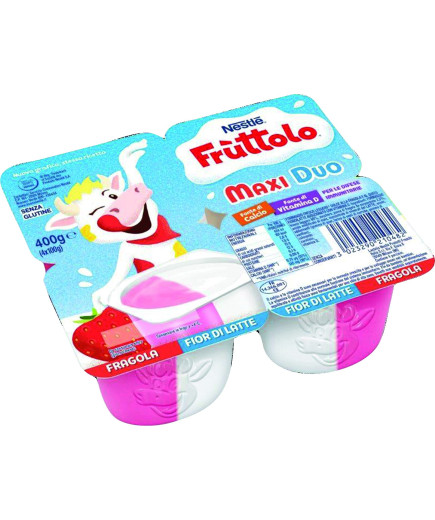 NESTLE FRUTTOLO MAXIDUO FRAG/FIOR DI LATTE  G.100 X4