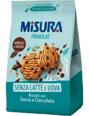 Misura Privolat Biscotti Con Gocce Di Cioccolato gr.290