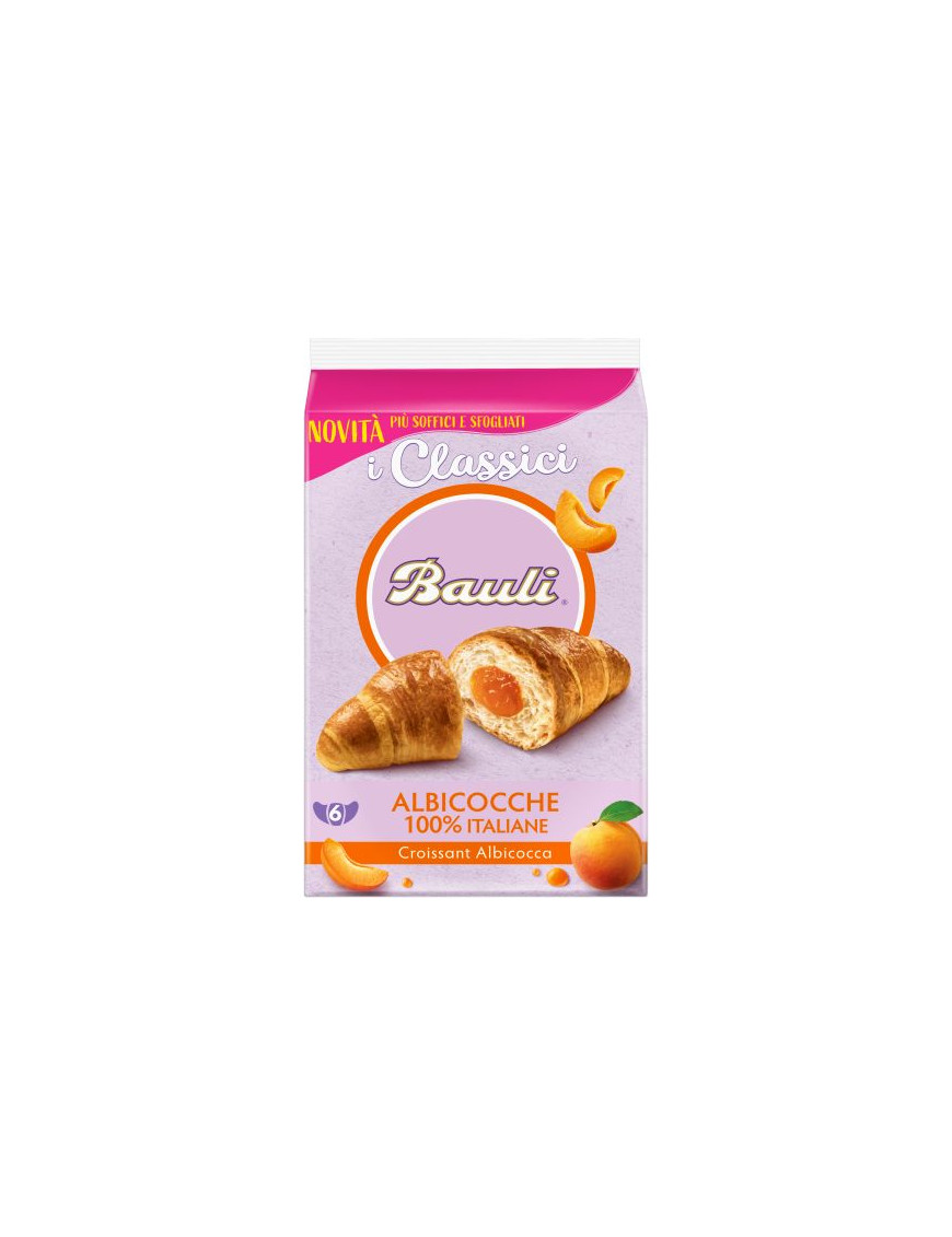 Bauli Croissant Albicocca 6 pz gr.300