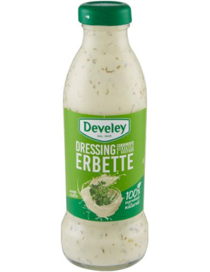 DEVELEY DRESSING ERBETTE ML.230 BOTT. VETRO