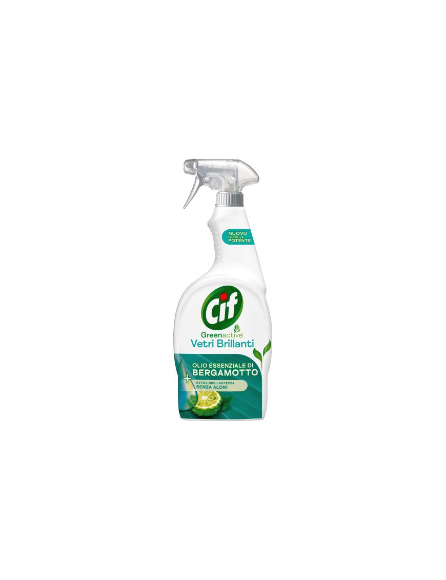 Cif Spray Green Active Vetri ml.650 Bergamotto