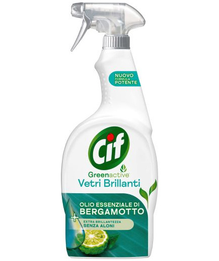 Cif Spray Green Active Vetri ml.650 Bergamotto