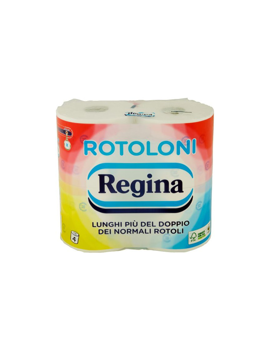 Regina Carta Igienica Rotoloni x4 2Veli