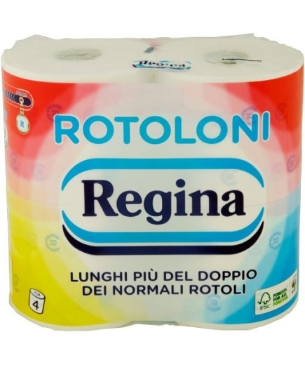 Regina Carta Igienica Rotoloni x4 2Veli