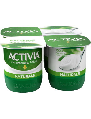 DANONE ACTIVIA G.125X4 BIANCONATURALE