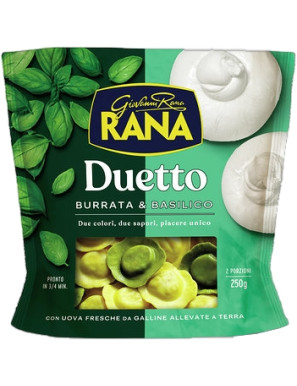 Rana Duetto gr.250 Burrata & Basilico