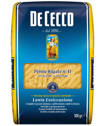 De Cecco Penne Rigate N°41 gr.500