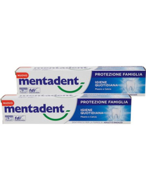 Mentadent Dentifricio Protezione Famiglia ml.75 Igiene Quotidiana