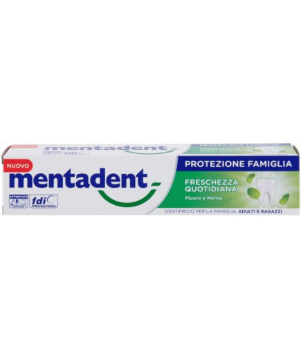 Mentadent Dentifricio Protezione Famiglia Fresh ml.75