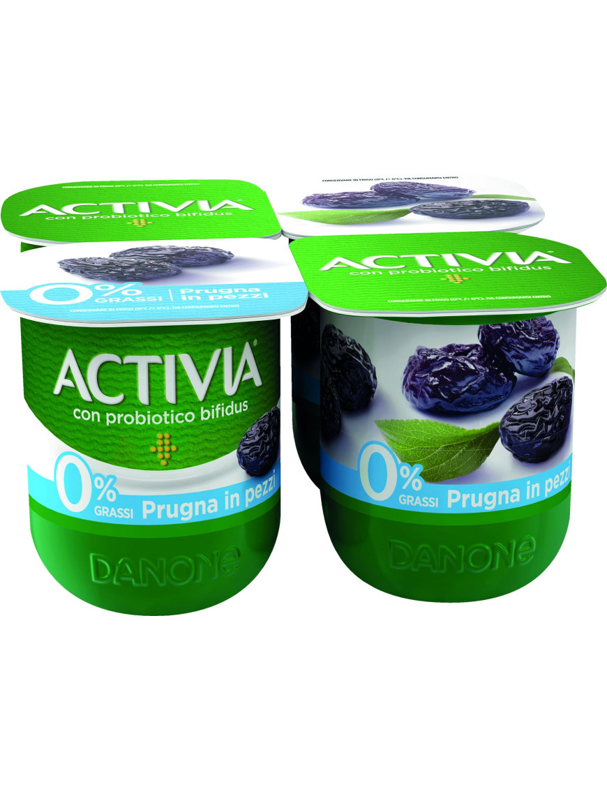 DANONE ACTIVIA ZERO G.125X4PRUGNA