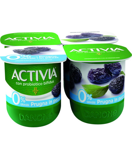 DANONE ACTIVIA ZERO G.125X4PRUGNA