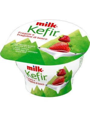 Milk Kefir Cremoso gr.150 Fragola E Fragoline Di Bosco