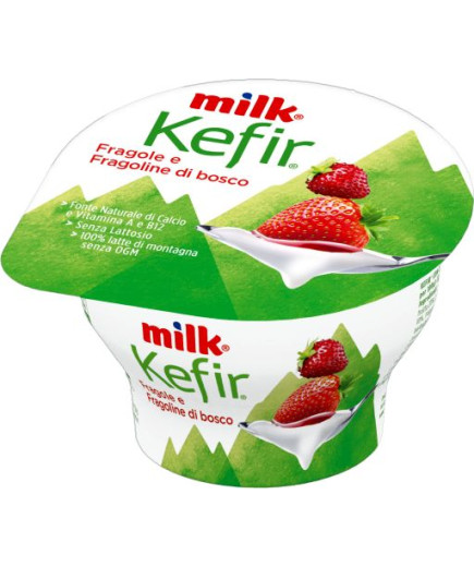 Milk Kefir Cremoso gr.150 Fragola E Fragoline Di Bosco