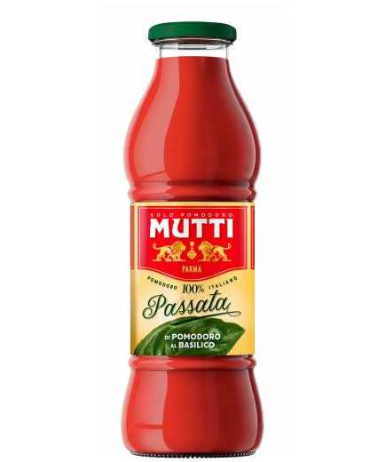 Mutti Passata Basilico ml.700