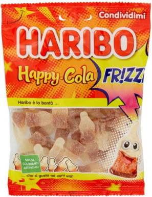 Haribo Happy Lemon Fresh Cola Frizzi gr.175