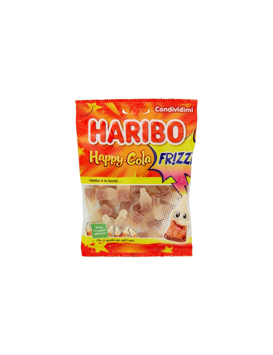 Haribo Happy Lemon Fresh Cola Frizzi gr.175