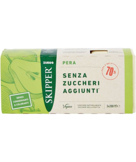 Zuegg Skipper Succo Pera Senza Zuccheri ml.200X3 Brik