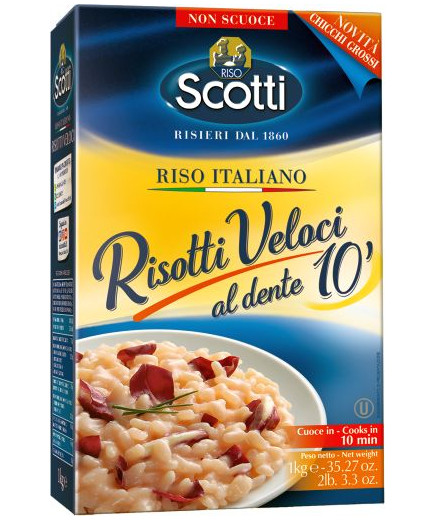 Scotti Riso Parboiled Risotti Veloci Al Dente 10' kg.1