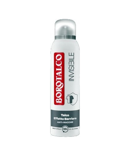 Borotalco Deo Spray Invisible Grigio ml.150