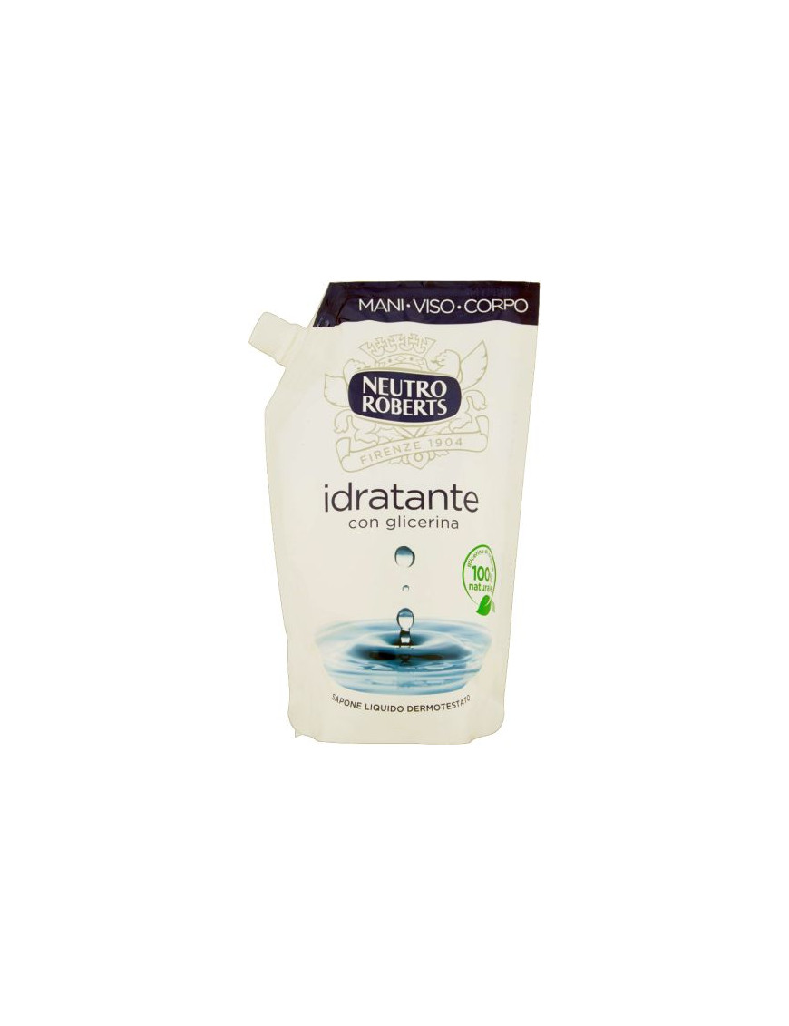 Roberts Sapone Liquido Ecoricarica ml.400 Idratante