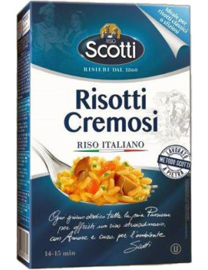 Scotti Riso Per Risotti Cremosi Astuccio gr.800