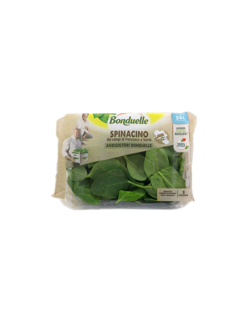 BONDUELLE SPINACINO DEL CONTADINO G.110 FLOWPACK  X6.
