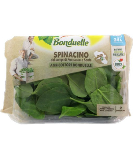 BONDUELLE SPINACINO DEL CONTADINO G.110 FLOWPACK  X6.