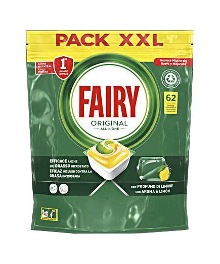 Fairy Original 62 Caps Lemon