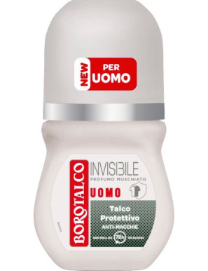 Borotalco Deo Roll-On Invisible Grigio ml.50