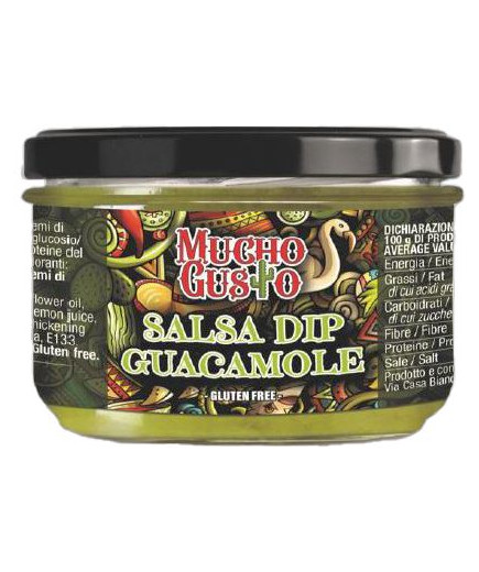 TOPFOOD SALSA GUACAMOLE SENZA GLUTINE G 230 V.V.