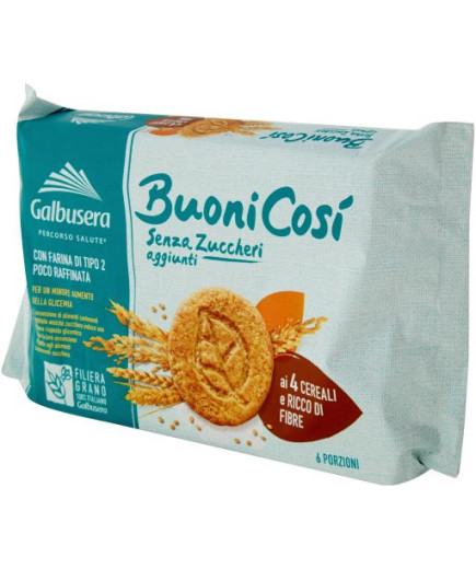 Galbusera Frollini Buoni Cosi' Cereali Senza Zucchero gr.300