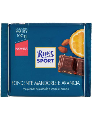 Ritter Fondente Mandorle Arancia gr.100