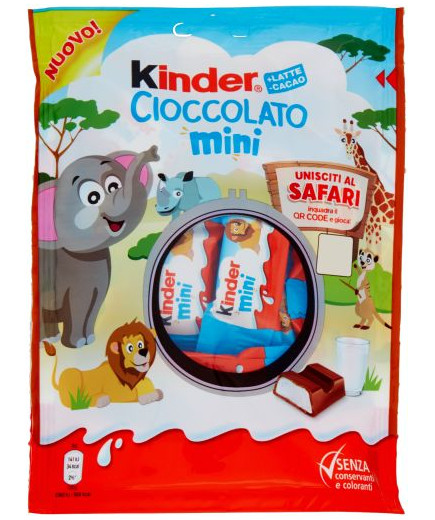 Ferrero Kinder Cioccolato Mini gr.120