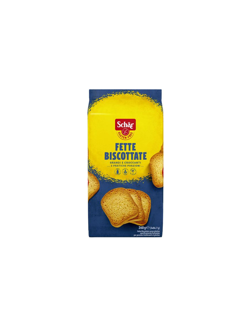 Schar Fette Biscottate gr.260 Senza Glutine
