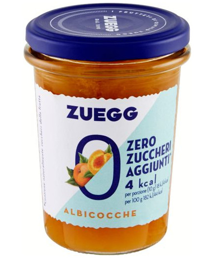 Zuegg Confettura Albicocca Zero Zuccheri Aggiunti gr.220