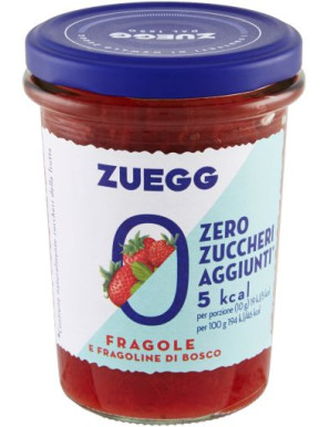 Zuegg Confettura Fragole Zero Zuccheri Aggiunti gr.220