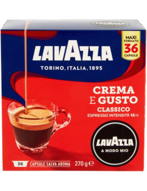 Lavazza A Modo Mio Crema&Gusto 36 Cps gr.270