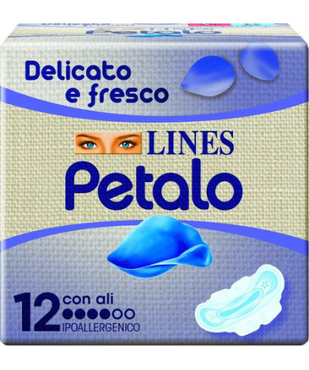 Lines Petalo Blu Ali X12 Pezzi