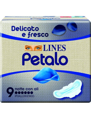 Lines Petalo Blu Notte x9