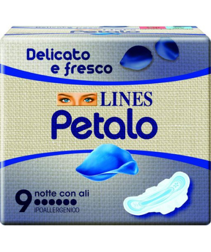 Lines Petalo Blu Notte x9