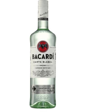 Bacardi Rum Carta Blanca cl.70