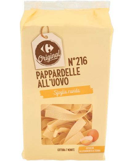 Carrefour Pappardelle Uovo gr.250