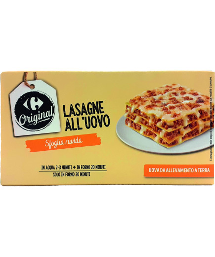 Carrefour Lasagne Uovo gr.500