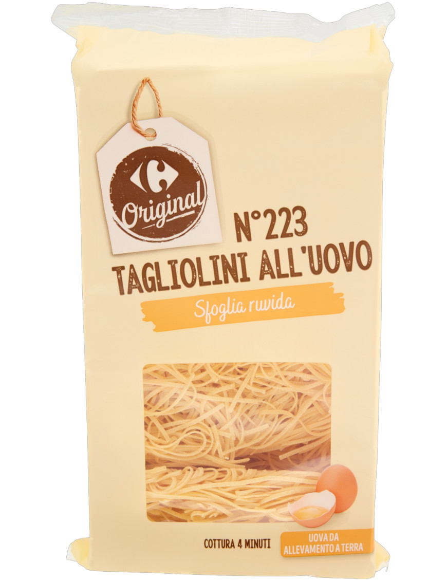 Carrefour Tagliolini All'Uovo gr.250