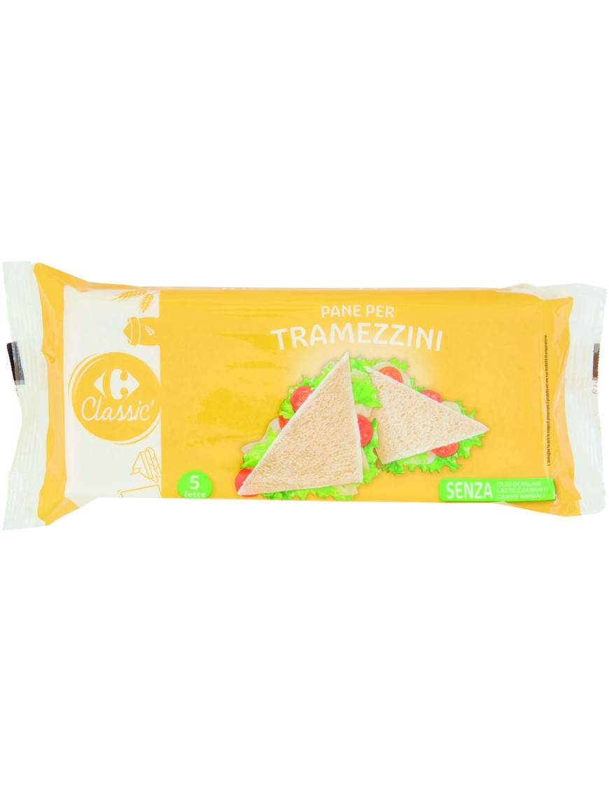 Carrefour Pane Per Tramezzini gr.250